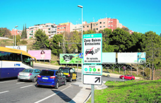 Barcelona activates the veto for older cars on days...