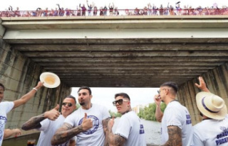 Valladolid celebrates in a big way the promotion to...