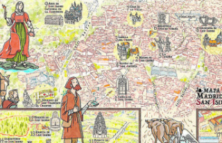 Life and miracles of San Isidro on a map: the city...