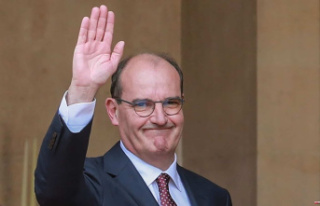 France: Prime Minister Jean Castex hands over, his...