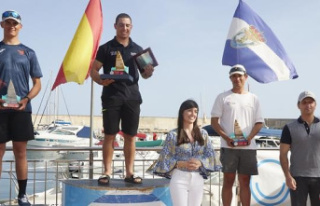Pep Cazador is proclaimed champion of Spain of ILCA...