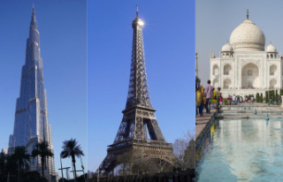 What are the most viewed monuments in the world on...
