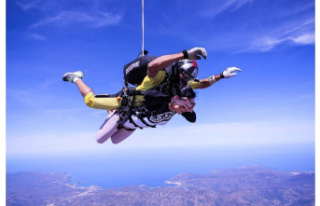 Unusual. 103-year-old Swede breaks world parachute...