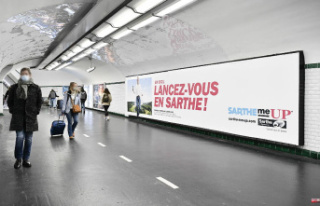 Leaving Paris: When the regions advertise in the metro