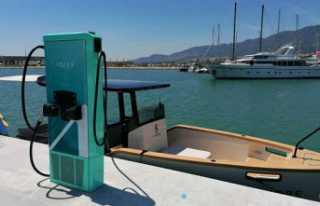The first electric charger for nautical boats in Spain...