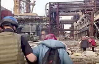 Mariupol steel plant rescues civilians. They are now...