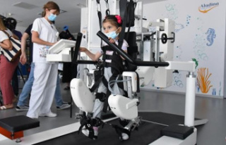 The robot that helps children with spinal cord injuries...