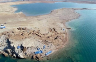 Drought exposes 3,400-year-old city on the banks of...