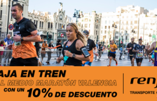 Runners will have a discount to travel with Renfe...