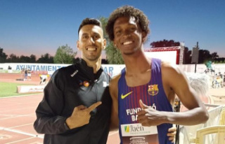Jordan Díaz improves his triple jump Spanish record:...