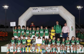 Closing in Villaseca the XXIV Benjamín La Sagra Football...