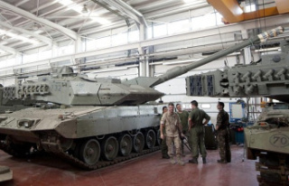 This is the Leopard, the German tank that Spain wants...
