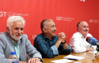 The national leader of the UGT advises García-Gallardo...