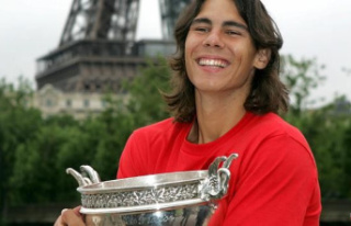 The physical change of Nadal, eternal champion of...