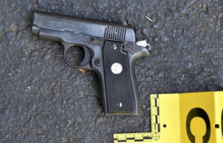 A two-year-old boy accidentally shoots his father...