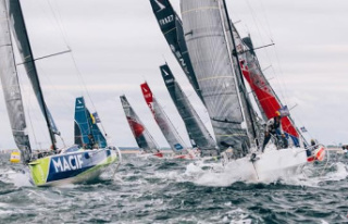 «Mutuelle Bleue» leads the Sardindha Cup fleet in...