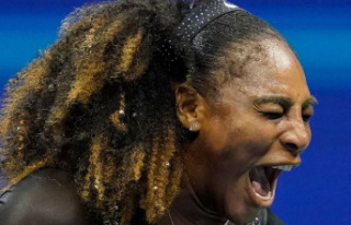 US Open: Williams wins first-round match at farewell...