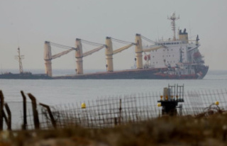 Accidents: Freighter half sunk after collision off...