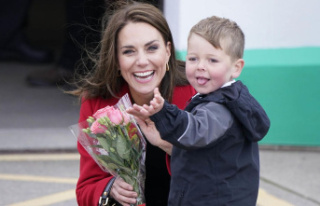 Visiting Wales: Cute Fan: Little boy meets Princess...
