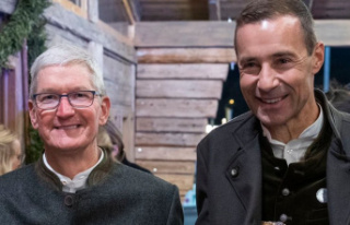Silicon Valley meets Wiesn: Apple boss Tim Cook celebrates...