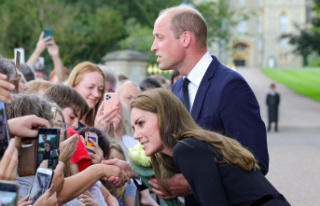 On the death of the Queen: Kate and William: "It...