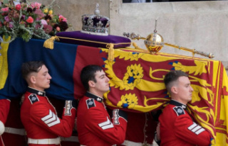 Queen Elizabeth II's coffin is now on its way...