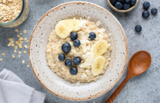 Two-thirds "very good": Oatmeal is healthy....