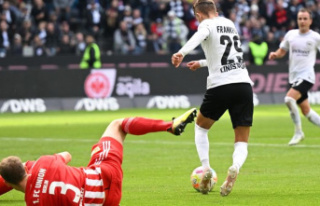 8th matchday: Despite being outnumbered: Eintracht...