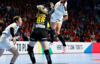 European Championship: Handball players show nerves:...