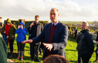 Prince William: Visits his Duchy of Cornwall