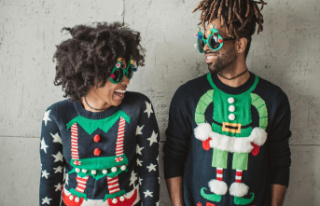 Ugly Christmas sweaters: fashion trend from the USA:...