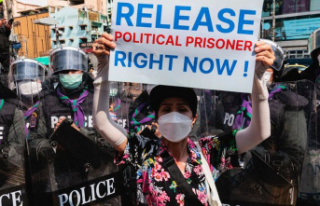 Asia: Anti-Thai government protests at the start of...