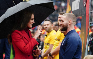 Princess Kate: Support for the England rugby team