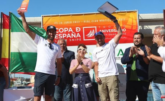 Alfredo González and Cristian Sánchez, winners of the Spanish Snipe Cup