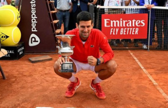 This is the ATP ranking after Djokovic's triumph in Rome