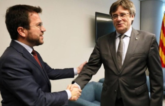 Aragonès meets with Puigdemont but is not received by community representatives on his trip to Belgium