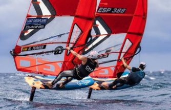 Fourteen Spaniards in the iQFoil European Championship