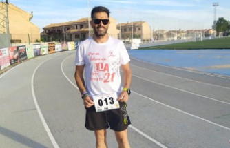 Ernesto's challenge for ALS: 160 kilometers in 24 hours going around an athletics track