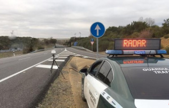 'Hunted' at 212 kilometers per hour on the A-1, at the height of Villalmanzo (Burgos)