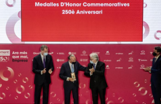 Enric Lacalle, Grífols Deu and Grífols Roura, awarded the Medals of Honor for the Promotion of Work