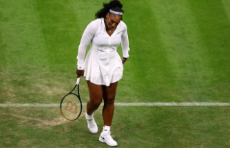 Serena Williams loses in the first round on her return to Wimbledon after a year without playing