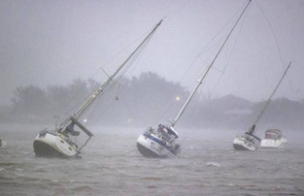 Climate: Storm surges and wind: Hurricane "Ian" hits Florida