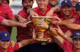 Team competition: US golfers again win Presidents Cup against world selection