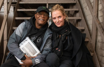 Samuel L. Jackson and Uma Thurman: "Pulp Fiction" reunion in New York
