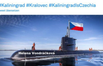 Satirical action inspires: The Russian Kaliningrad is said to belong to the Czech Republic - action becomes a Twitter hit