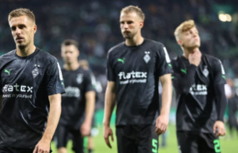 "Don't question everything": Gladbach with "big damper" against Bremen