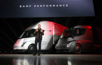 Electric truck "Semi": After a long wait: Elon Musk announces the start of production of the Tesla semi-trailer
