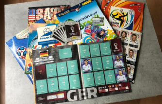Soccer World Cup: Panini Sticker 2022: The big collection has begun. And I'm right in the middle
