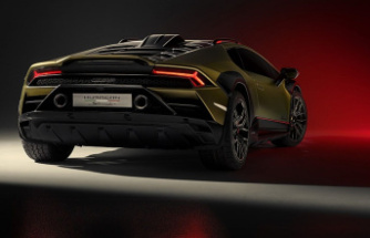 New presentation: Lamborghini Huracan Sterrato: raise your leg!