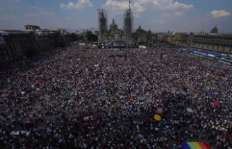 Mexico City: Mexico's President mobilizes thousands of supporters